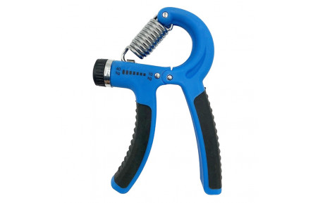 Еспандер кистьовий пружинний MS 4122-4(Blue) з регульованим навантаженням 5-60 кг