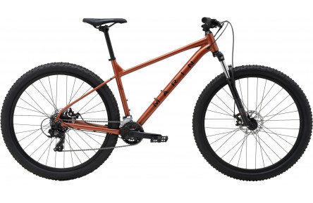 Велосипед 27,5" Marin BOLINAS RIDGE 1 рама - S 2026 Orange Black