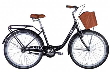 Велосипед 26" Dorozhnik LUX 2024 (чорний (м))