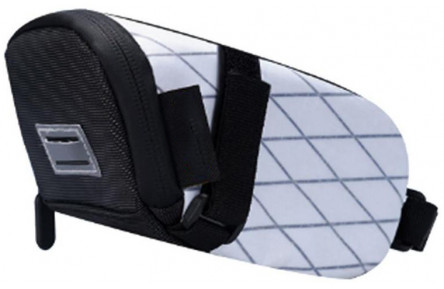 Сумка підсідельна Green Cycle Nero, 17х10, 7х8 см, білий