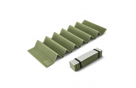 Килимок складаний IXPE Naturehike CNK2450WS044, алюмінієва плівка, 195x60х1,8 см, оливковий зелений