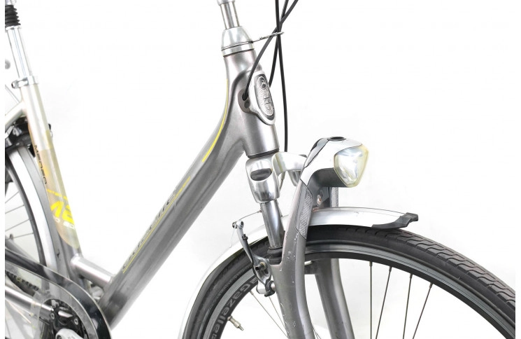 Гибридный велосипед Gazelle Medeo 28" S серый Б/У