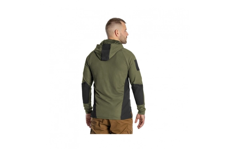 Кофта тактична Helikon-Tex RANGE HOODIE - TopCool, оливковий, розмір L