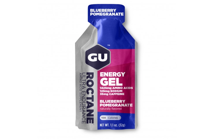 Енергетичний гель GU Energy ROCTANE Ultra Endurance Blueberry Pomegranate, 32 г (35 мг кофеїну)