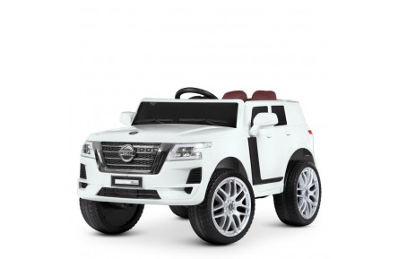 Дитячий електромобіль Джип M 4837EBLR-1 білий до 40 кг