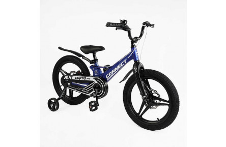 Велосипед 18" 2-х колесный Corso CONNECT MG-18379 синий