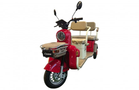 Електричний трицикл Corso Tenso TG (1500Вт графеновий 72В 32Аг) 10"