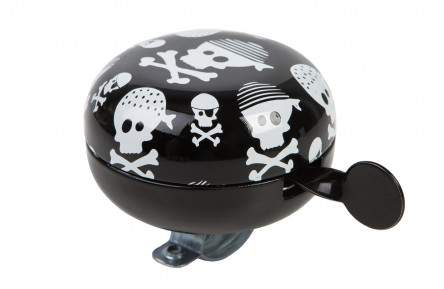 Звонок велосипедный VLT Черный пират 80мм