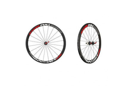Miche комплект коліс SWR Full Carbon Shimano 38/50, 11-шв. (трубка), червоний (1561G01000002)