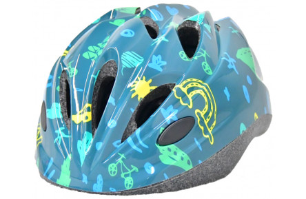 Шолом дитячий Green Cycle BUDDY розмір 48-52см темно-бірюзовий