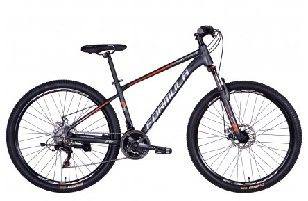 Велосипед AL 27.5" Formula MOTION DD FR рама-16" сіро-сріблястий (матовий) 2025