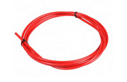 Рубашка троса тормоза красная JAGWIRE 5 мм бобина 50 м