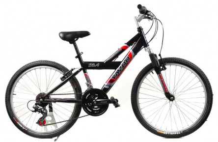 Підлітковий велосипед Yazoo Streetbike S3.4 24" XS чорний Б/В