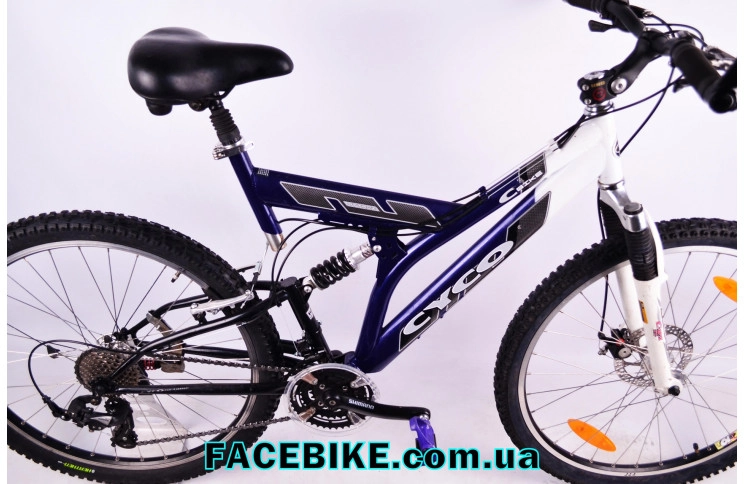 Б/У Горный двухподвесной велосипед Cyco