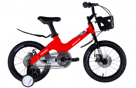 Велосипед MG 16" SPACE KID MOON DD рама-9" червоний 2025