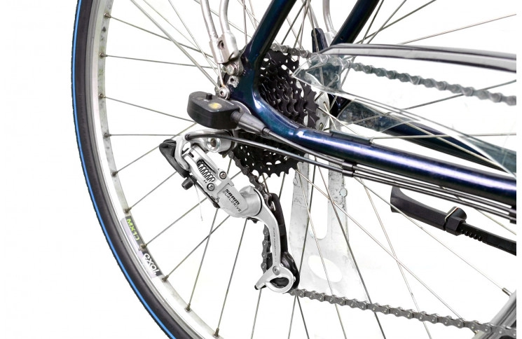 Гибридный велосипед Multicycle Glide 28" L синий Б/У