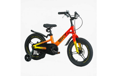 Велосипед 16" 2-х колесный Corso Sky SK-16920 МАГНИЕВА РАМА, ЛИТЫЕ ДИСКИ