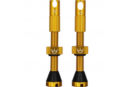 Ниппели Peaty's x Chris King Tubeless Valves, 42mm, Gold