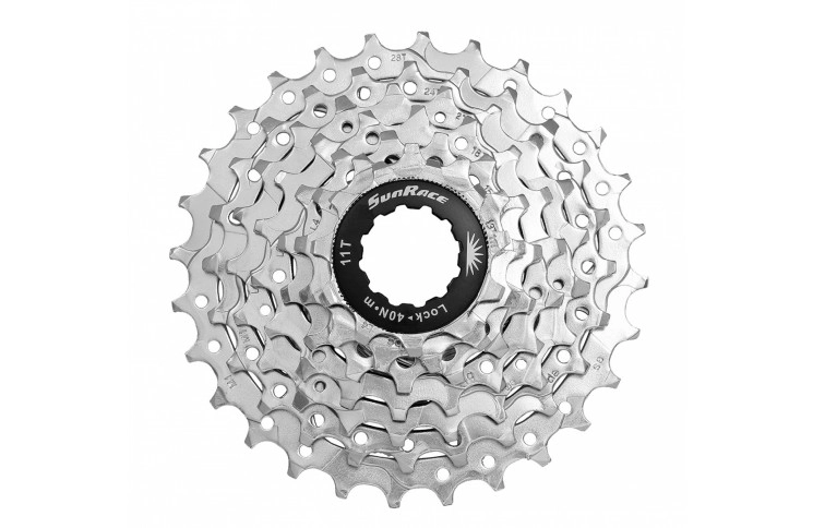 Кассета инд. 7-k 11-28T SUN RACE M63 MTB, Nickel