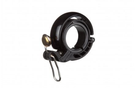 Дзвоник ONRIDE Hoop мідний, Ø керма 22-32 мм, чорний 