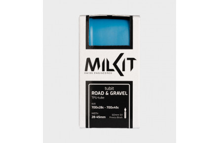 Камера TPU Tube Road & Gravel milKit, 700x28/45  Presta 60mm
