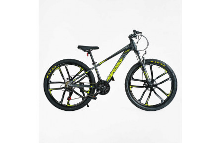 Велоcипед Corso SPIDER 26" 13", черно-желтый