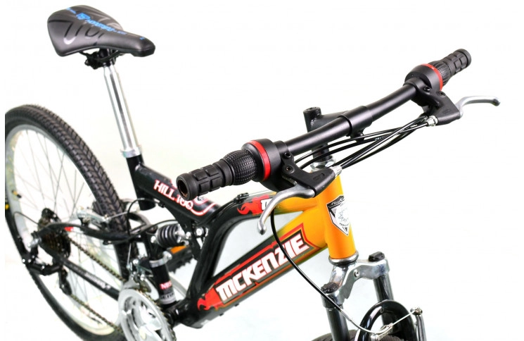 Подростковый велосипед McKenzie Hill 100 24" XS черно-оранжевый Б/У