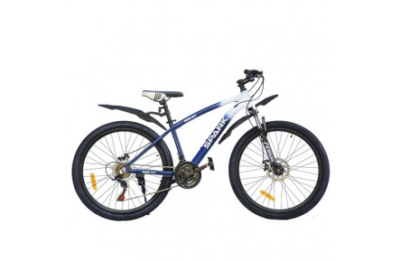 Велосипед SPARK MOUNT 26" ал15 ам лок-аут диск синій з білим