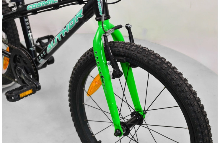 Дитячий велосипед Author Cosmic 20" 26 см чорно-зелений 