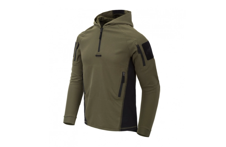 Кофта тактична Helikon-Tex RANGE HOODIE - TopCool, оливковий, розмір L