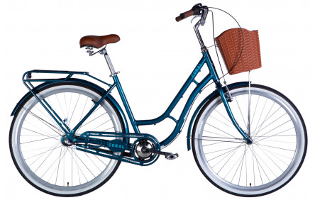 Велосипед Dorozhnik CORAL  PH AL 28" 19" темно-бірюзовий 2025