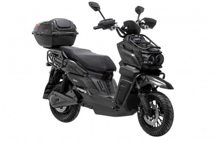Электрический мопед Corso BlackFury BF-755147 (2800Вт литий-железо-фосфатный 72В 40Ач) 12" черный