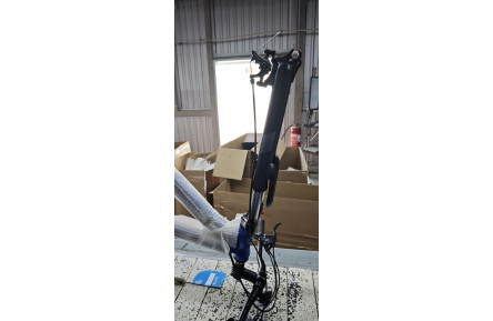 Велосипед уцінений ST 29" Discovery TREK DD FR рама-19" синьо-сріблястий 2025