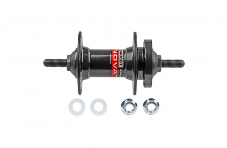 Передня втулка Joytech D043SBT Disc IS, фіксована алюмінієва, 36G, чорна