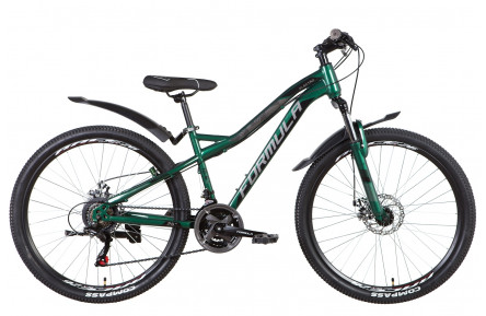 Велосипед 26" Formula ELECTRA AM DD 2022 (темно-зеленый)
