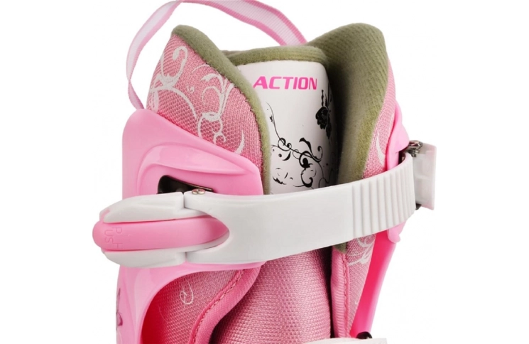 Роликовые коньки Action Pinky (компл)/Pink/30-33