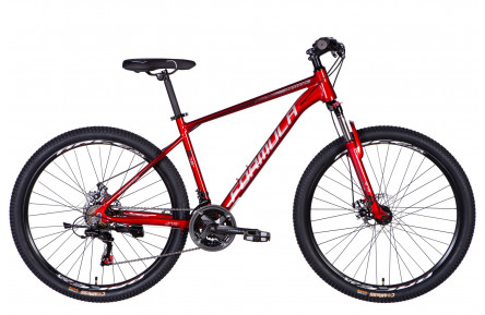 Велосипед AL 27.5" Formula MOTION DD FR рама-18" червоно-сріблястий 2025
