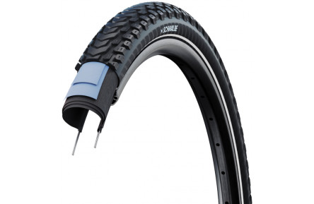 Покришка 27.5x2.4 (62-584) Schwalbe MARATHON MONDIAL, RaceGuard, B/B-SK+RT HS630 ADDIX 67EPI 40B Double Defense