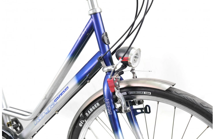 Гибридный велосипед Koga Miyata Forest Lady 28" L серебристо-синий Б/У