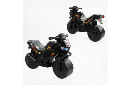 Каталка-толокарь "Ямаха" 501 черный (мотоцикл велобег) (1) "ORION"