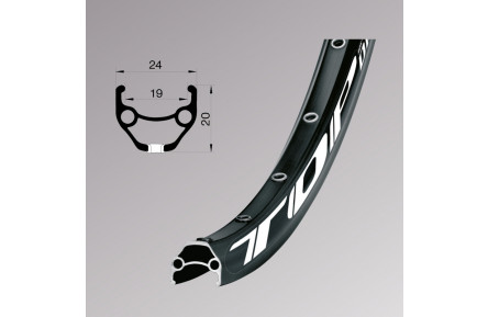 Обед Remerx TOP DISC RX 3019, 27,5'', 584x19, 32 отв., AV, пост., черн. анод.