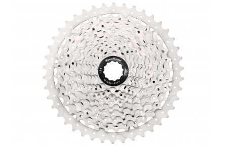 Кассета 10-k 11-46T SUN RACE MS3 MTB metallic/silver