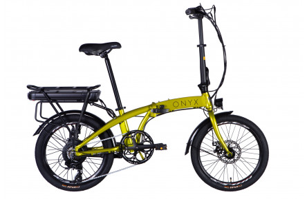 Велосипед з електроприводом Dorozhnik eONYX DD CS 20" AL 11" 36B 12.5А*г 500Вт гірчичний (матовий) YS 3043 2025
