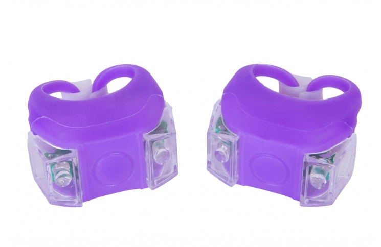 Блималки BC-RL8002 LED силіконові фіолетовий корпус