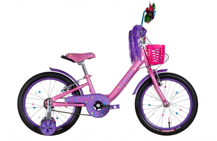 Велосипед Formula CHERRY 2022 18" 9" розовый с сиреневым