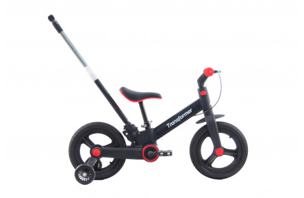 Велосипед-біговел Ardis Transformer 12" чорний з червоним