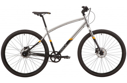 Велосипед 28" Pride ROCKSTEADY 8.3 рама - M 2023 черно-серый
