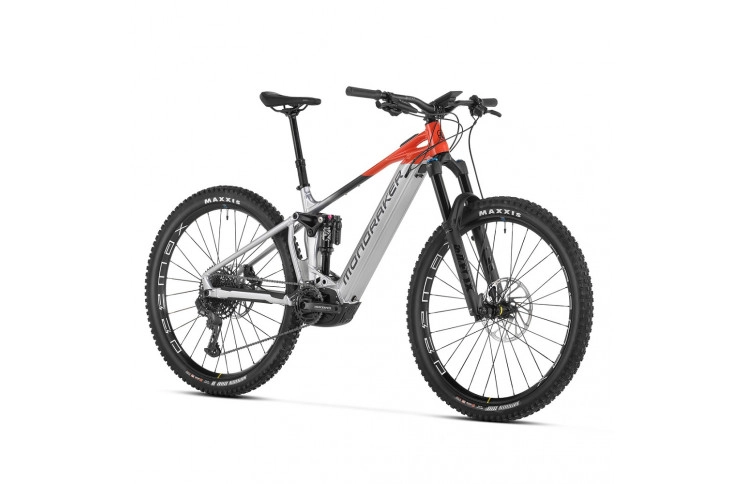 Электровелосипед MONDRAKER CRAFTY R 29" 160mm, 750Wh Bosch Performance CX Smart, Silver/Red, M