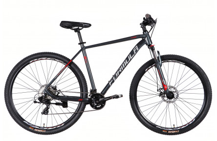 Велосипед AL 29" Formula THOR DD CS рама-21" чорний зі сріблястим 2026