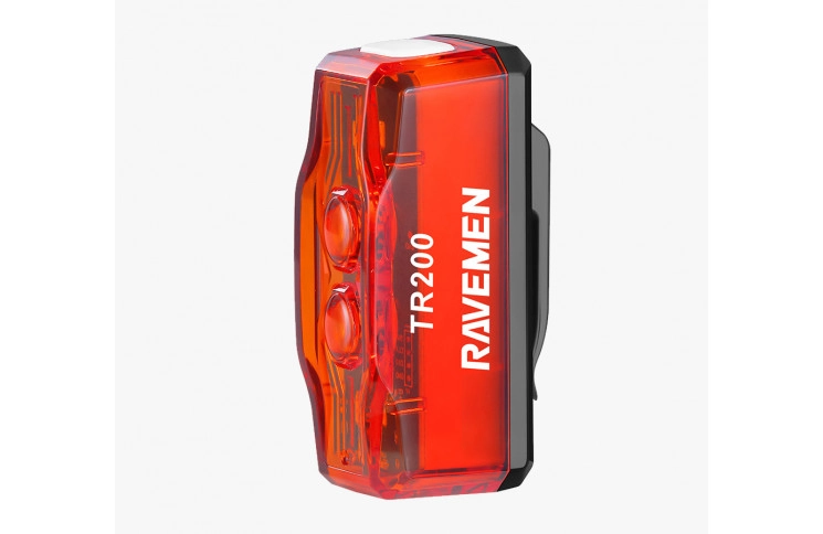 Заднє світло Ravemen TR200 (200 lm, 800 mAh) з датчиком руху